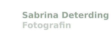 Logo Sabrina Deterding Fotografin