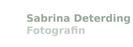 Logo Sabrina Deterding Fotografin